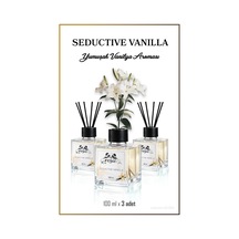 3'lü Seductive Vanilla Çubuklu Oda Kokusu 100 Ml Vanilya