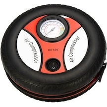 Araç Lastik Hava Kompresörü Yuvarlak Taşınabilir 12volt 260psi