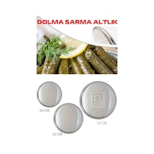 Lüxpratik 3Lü Set Paslanmaz Çelik Dolma ve Sarma Pişirme Altlığı