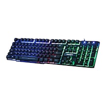 Getorix GK-45X USB Kablolu Işıklı Oyuncu Q Klavye