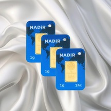 Leva Gold 1 Gr 24 Ayar Nadir Gram Altın 3 Adet