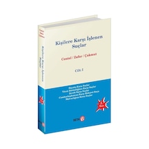 Beta Yayınları Kişilere Karşı İşlenen Suçlar Hamide Zafer Cilt 1