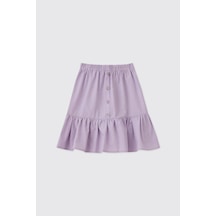 Panço Kız Çocuk Lila Etek 2611gk13030 Mor
