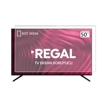Regal 50r7565ua Tv Ekran Koruyucu - Regal 50" İnç 127 Ekran Smart Vidaa Tv Ekran Koruyucu Şeffaf Paneli