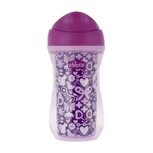 Chicco Isı Yalıtımlı Active Bardak 14 Ay+ 266 Ml - Purple Çok Renkli