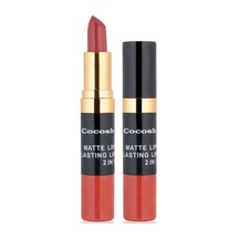 Cocosh She Ruj - Matte Smile Lipstick & Lipgloss 2 In 1 03 Tile 8681569700482 - 03tile Diğer