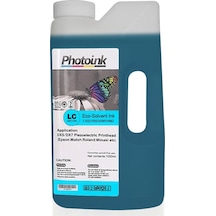 Dx5 ve Dx7/5113 Kafalar için 1000 ML Açık Mavi Light Cyan Eco So