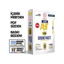2026 3 Adım YKS-ayt Sayısal Mebi Özgün Sorular 15li Deneme Fasikül Paketi Video Çözümlü Baskı Ücreti