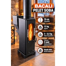 Ziraisepet Firebox Kapalı Alan Pelet Soba
