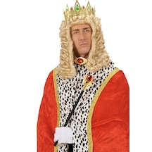 Kırmızı Topuzlu Kral Asası Kraliyet Asası 1 Adet 5691