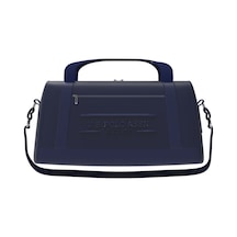 U.S. Polo Assn. Duffle P.u Deri Kabartmalı Lacivert Plduf22600