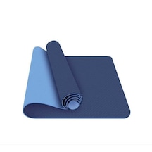 6mm Kalınlık Pilates Minderi /yoga Matı 183x61 Cm - Taşıma Askılı