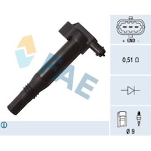 FAE 80273 ATEŞLEME BOBİNİ P301 P2008 P308 P108 P208 C ELYSEE C4 P