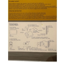 Cata Ct-103 Kablosuz Kapı Zili Sarı Kenarlı