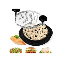 Konesam Evde Tavuk Göğsü Ile Et Dilimleyici, Köpürtici Ve Parçacıklaştırıcı, Çocuk Yemeği Ve Akşam Yemeği Hazırlama Aleti Siyah Diğer