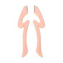 2 Adet Kaş Düzeltici Hassas Mikro Bıçaklı Kavisli Şekil Paslanmaz Çelik Koruyucu Kaş Düzeltici Alet Diğer