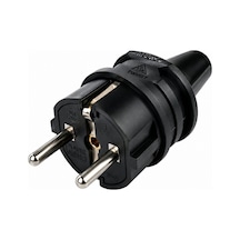 90304110 Topraklı Erkek Fiş Siyah 16a 250v