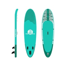 Şişme Sup Board 335x84x15 Cm, Koyu Yeşil Renk Seçeneği İle Su Sporları İçin