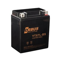 Orbus 12 V 7 Amper Elektrikli Karbon Bisiklet Aküsü Ytx7l-bs