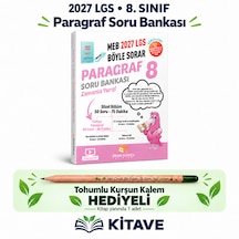 Sinan Kuzucu Yayınları 2027 Lgs 8.sınıf Paragraf Soru Bankası Tohumlu Kurşun Kalem Hediyeli