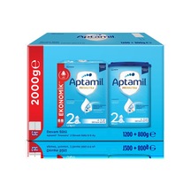 Aptamil Pronutra 2 Devam Sütü 1.200+800 G - 2 Adet Tarı