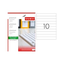 Tanex Tw-2069 210X29.69 MM Laser Etiket 100 Ad.