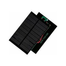 Küçük Mini Güneş Paneli 7cmx10cm 6 Volt 0,15 Amper Ve - Uç Kablo