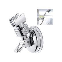 Rogfer Duş Başlıklı Tutucu Krom Banyo Ayarlanabilir Emme Braketi Tam Kaplı , Boyut:tam Kaplı Diğer Diğer