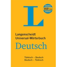 Langenscheidt Universal-Worterbuch Türkisch Türkisch-Deutsch / De