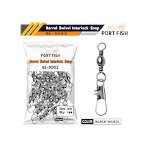 Portfish Bl-3002 Kilitli Klips 144 Lü 1-0