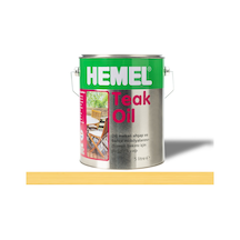 Hemel Teak Oil Şeffaf Tik Yağı 5 Lt