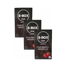 S-Box Çilek Aromalı Prezervatif 12'li x 3