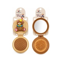 Royal Paris Rc-491 Mini Aynalı Çocuk Tarağı - Çanta Boy, Günlük Kullanıma Uygun Acıtmayan Pratik Saç Fırçası