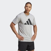 Adidas Tr-Es Fr Logo Tee Erkek Spor Tişört - Ib8276 Gri