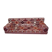 Erbasonline Mtk415-402 Şark Köşesi Bordo Halı Ds. Dörtlü Minder Tk. 180Lik