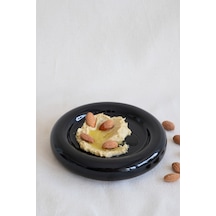 Seramik Küçük Boy Parlak Siyah Donut Tatlı Tabağı Siyah - 707195443 Siyah