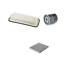 Bosch Filtre Bakım Seti Toyota Yaris 1.3 2003-2005 Benzinli 87 Beygir Hava + Yağ F. + Polen Filtre Sardes