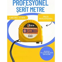 Plastik Kasalı Yüksek Kalite Şerit Metal Bükülebilir Ölçüm Metre 3 Metre 16 Mm Düğmeli Ölçme 3 M Diğer