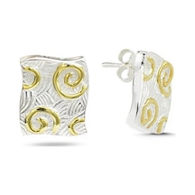 Brezza Lusso Jewelry 925 Ayar Abiye Tasarım Mineli Kadın Küpe