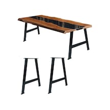 Bin1Fırsatt Masa Ayağı Ev Ofis Bahçe Masif Çalışma Yemek Masası Metal Ayak