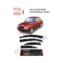 Tofaş Uyumlu Doğan Şahin Kartal Mugen Sport Cam Rüzgarlığı Ön-Arka