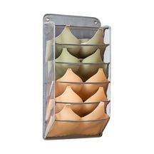 Cbtx Gardırop Sütyen Askı Organizatörü Oxford Kumaş İç Giyim Saklama Çantası Gri