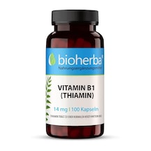 Bioherba Vitamin B1 Benfotiamine Thiamine 14 Mg 100 Caps