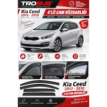 Kia Ceed Sportswagon 2013-2018 Mügen Cam Rüzgarlığı 4'lü Takım