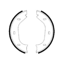 Bosch 0986487202 Fren Balatası Arka Park Freni Bmw E21 E30 E12 E24 E23 34411159467 1 Takım