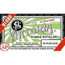 Viktoria Boya Viktoria Toz Kumaş Boyası 10 13 Gr 36 Filizi Açık