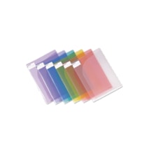 Comix Dosya Çift Taraflı 22X30.7 Şeffaf Renkler A1752 10 Adet