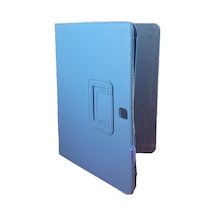 Samsung Uyumlu Galaxy Tab 4 T530 10.1" Standlı Tablet Kılıf Mavi (248650099)
