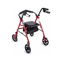 Medikaltec Comfort Plus Rolatör 4 Tekerlekli 130 Kg Kapasiteli Yürüteç