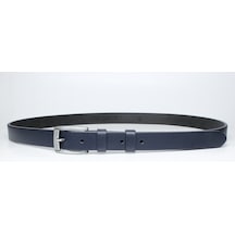 %100 Hakiki Derisi Klasik Kadın Lacivert Kemer 2Cm Lacivert